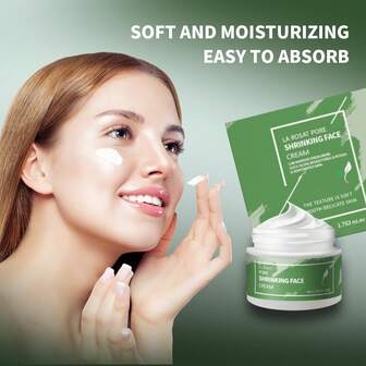 50g Crema facial con ácido salicílico para minimizar los poros, el ácido salicílico reduce los poros, elimina los puntos negros y blancos, afina la textura de la piel, ilumina y reafirma, suaviza el cutis, control del aceite, reduce la aspereza, ácido salicílico, crema facial, cuidado de la piel, cuidado personal