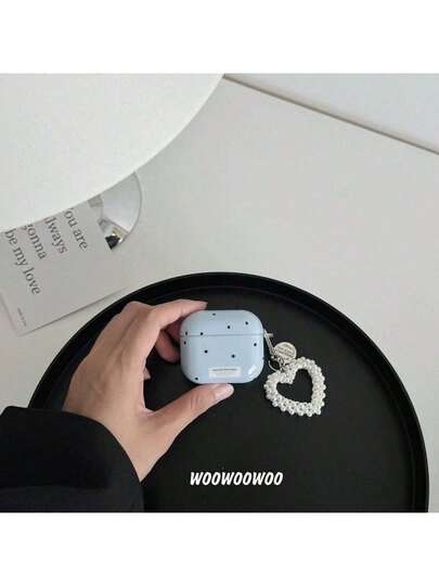 Case Of Yiyahong, Polka Dot Earphone Case & Wireless Bluetooth Earphone Protective Cover, Pencil Case Compatible With Gen 1-4 + Keychain Anti-Drop Chain, Heart Pendant, Phone Accessories & Jewelry, Stylish Phone Case, Camera Pendant,Nail Supplies,Pencil Box,A I Rpods Case,A I Rpod 4 Case,A I RPods,A Ir Pods Case