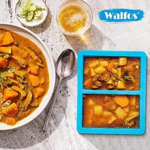 Walfos 1Cup Silicone Freezer Molds With Lid 4 Packs Soup Freezer Ice Cube Tray For Food Silicone Food Freezing Container For Storing And Freezing Soup Broth Sauce And Ice. - 1 cốc4 chiếc - Xem 6