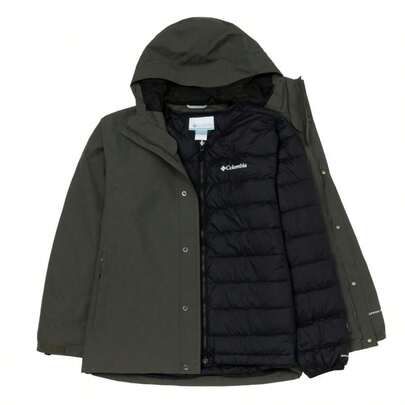 Columbia 3-in-1 Herren Outdoor Jacke, Lässig Outdoor Sport Windbreaker XE5569326