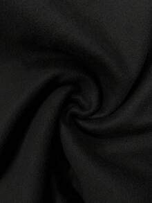 Plus Size Herren Kapuzenpullover Lässiger Straßen Hoodie Druckmuster - Schwarz - Übersicht 4