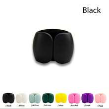 6 Stücke zufällige Farbe Kabel Organizer Wickler, einfache multifunktionale Kabelmanagement Clips für Kopfhörer, Ladekabel Aufbewahrung