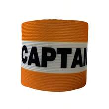 1 pieza Brazalete de capitán de fútbol arcoíris, insignia de manga con letras, brazalete envolvente multicolor