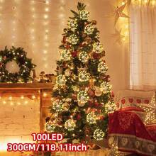 1 Cuerda 150cm 50LED/300cm 100LED/600cm 200LED-Luces de Hadas de Cadena USB, Luces Interiores con 8 Modos de Iluminación, Adecuadas para Decoración de Habitación, Jardín, Patio, Fiesta, Decoración Navideña, Patio, Tienda, Decoración Interior de Hotel