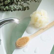 , Bristle Bath Brush, Cepillo para Baño, Cerdas Sintéticas Suaves, Ergonómico, Modelo 7400A - 1 - Ver 4