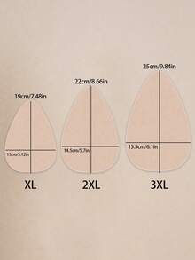 隐形无纺布聚拢乳贴文胸，无背带无肩带提拉贴，适合B-E罩杯，透气轻盈 - 彩色 - 查看 9
