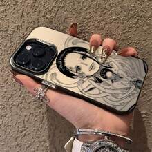 Funda de teléfono Nico Robin Apple 16 15 14 13 12 11 Plus Pro Max color mate plateado para 17 Air - 109YA2903SYN - Ver 8