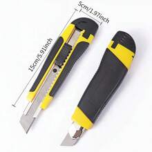 1 Pack Wallpaper Cutting Tool, Envelope Cutter, Household Cutting Tool, Large Utility Knife, A Must-Have For The Back-To-School Season, Very Suitable For Home And Office Use, Convenient For Cutting Envelopes, Cardboard, Express Boxes And Y Handmade - 隨機 - 查看 7