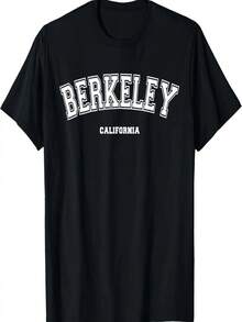 Berkeley California T-Shirt - Black - View 1