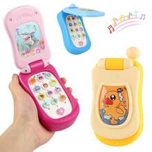 Funny & Educational Early Learning Cartoon Music Flip Phone Toy - Boys & Girls Will Be Delighted To Receive As Birthday, Christmas, New Year Gift - Early Childhood Music Phone - View 3