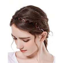 1/2 Women's Simple Basic Headbands, Wavy, Makeup Headband, Elegant Style Headbands, Hair Accessories,Hairband,Hair Hoop ,Gifts