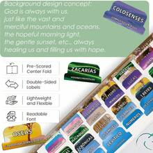 Spanish Bible Tabs, Elegant Healing Scenery Bible Content In Spanish With Soul Nourishing Book Summaries, New&Old Testament Spanish Book Name Tabs For Bible Easy Navigation& Spiritual Growth, Christmas/Halloween Gifts. - Elegant Healing - View 4