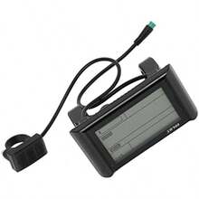 LUCKDANO Medidor LCD SW900 para Bicicleta Eléctrica - 5 Pines - Cables e Interfaces, Ideal para Bicicletas Eléctricas y Scooters - 1 - Ver 6