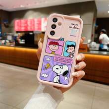 Miniso Phone Case With Peanuts Gang Print, Featuring Snoopy, Woodstock, Charlie Brown, Lucy, The Motivational Quote "YOU CAN WASTE YOUR WHOLE LIFE WORRYING ABOUT THINGS THAT NEVER HAPPEN"   For Samsung Galaxy S25 Ultra/S25 Plus/S25/ Galaxy S24 Ultra/S24 Plus/S24/S24 FE/S23 Ultra/S23 FE/S22Ultra/S22 Plus/S22/S21 Ultra/S21 Plus/S21/S21 FE/A13/A14/A15/A16/A17/A33/A34/A35/A36/A52/A53/A54/Galaxy Note20Ultra/Galaxy Note20,Galaxy S25 Case,Galaxy S25 Case,Galaxy S25 Ultra Case Plus Stocking Stuffers,The Girlfriend,The Chosen,Early Fall Fashion. - 酒紅色 - 查看 4