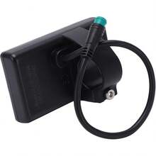 UPALDHOU Pantalla EBike, Pantalla LCD de Bicicleta Eléctrica de 5 Pines 24/36/48V para Manillar de 0,9 Pulgadas - 1 - Ver 5