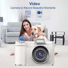 1set CCD Camera For Beginners - Flip Screen, USB Charging, Easy Operation, Ideal For Travel And Everyday Photography - Perfect New Year, Christmas, Birthday Gift (Memory Card Not Included), Camera Accessories.Christmas, Thanksgiving Gift.New Year's Gift