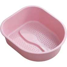 Foot Soak TubFoot Soaking Tub Plastic Foot Bath Basin with Massage Point 13x15x4.5 Inch Feet Soaking Tub for Women MenFoot Soak Tub - 1 pieza - Ver 1