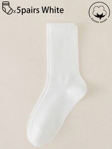 40只/30只/24只装 男女通用舒适运动袜，男士长袜，适合运动和训练，女士长袜，休闲和商务穿着，抗菌，柔软，黑白配色，防臭，吸湿排汗，轻盈舒适，适合秋冬季节，20只/10只/8只/6只/4只/2只装 - 彩色 - 查看 16