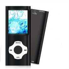 Portable MP3/MP4 Player With Video Playback, FM Radio, USB Connectivity, Supports MP3, LED Display, Micro SD Slot, 150mAh Lithium Polymer Rechargeable Battery - Multifunctional Digital Media Player With Earphones And Data Cable-No Card - Nhiều màu - Xem 7