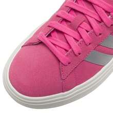 Adidas Giày thể thao nữ GRAND COURT PLATFORM đế cao, giày casual nhẹ dành cho nữ chạy bộ, tập thể dục và du lịch KI5138 - Hanyu Trắng/Hồng Pha Trộn/Kim Loại Trắng - Xem 9