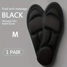 1 par de plantillas de espuma de memoria 5D, para hombres y mujeres, almohadillas deportivas de absorción de sudor nano, plantillas deportivas de masaje, accesorios para correr, plantillas ligeras y suaves, pies cómodos y sin cansancio, plantillas de suela blanda, almohadillas de protección de suela, aislamiento, Galentines, Puppy, Carnaval, Decoraciones de fiesta