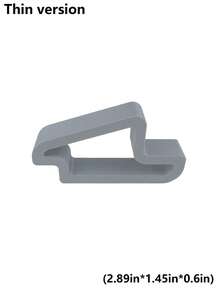 3个装重型3D打印门挡，带轨道锁 | 防滑门楔，易于安装/拆卸，室内/室外通用 - 适用于推拉门、阳台、露台、办公室 - （橙色/灰色/黑色），门挡，露台安全，独特几何设计，塑料材质，抓力牢固，结构坚固，家居安全 - 彩色 - 查看 15