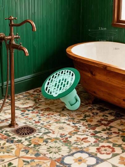 1 قطعة/2 قطعة مصرف أرضي من السيليكون - منع الروائح الكريهة والحشرات، منع انسداد مجاري الحمام والمرحاض