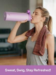 18/26/40 oz Insulated Stainless Steel Sports Water Bottle with Spout & Handle Lids,Wide Mouth Water Jug with Double Walled Leak Proof Keep Cold for 24 Hrs Hot for 12 Hrs