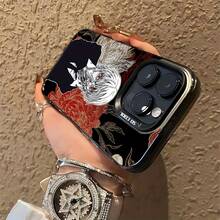 Funda para Teléfono de Kurapika de Compatible con 17, 16E, 16, 15, 14, 13, 12, 11, Pro,,, X, XR, XSMAX, 8, Plus, con Parte Trasera Mate Antigolpes, Iph Para Hombre, Horror Ph, Japanese Ph Para Hombre, Carcasa para Teléfono, Funda Práctica17 17promax - Negro - Ver 3