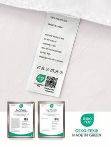 1pc Ruffled Bed Skirt, 15-Inch Drop, Easy To Install, Non-Slip Super Soft Bed Coverlet With Platform, Romantic Style, Suitable For Home Bedding And School Dormitory, Machine Washable, Oeko-Tex Certified - White - View 10