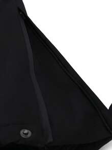 LEIFENSH 男式黑色户外背带裤、滑雪裤、滑雪服 - 黑色 - 查看 11