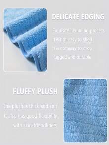 1pc Cute & Super Absorbent Pet Bathrobe, Suitable For Small & Medium Dogs, Cats And Other Small Animals - Quick Dry, Soft, Comfortable, All Season, Pet Cat Dog Absorbent Bath Towel, Quick Dry With Fastener Bathrobe - Multicolor - View 11