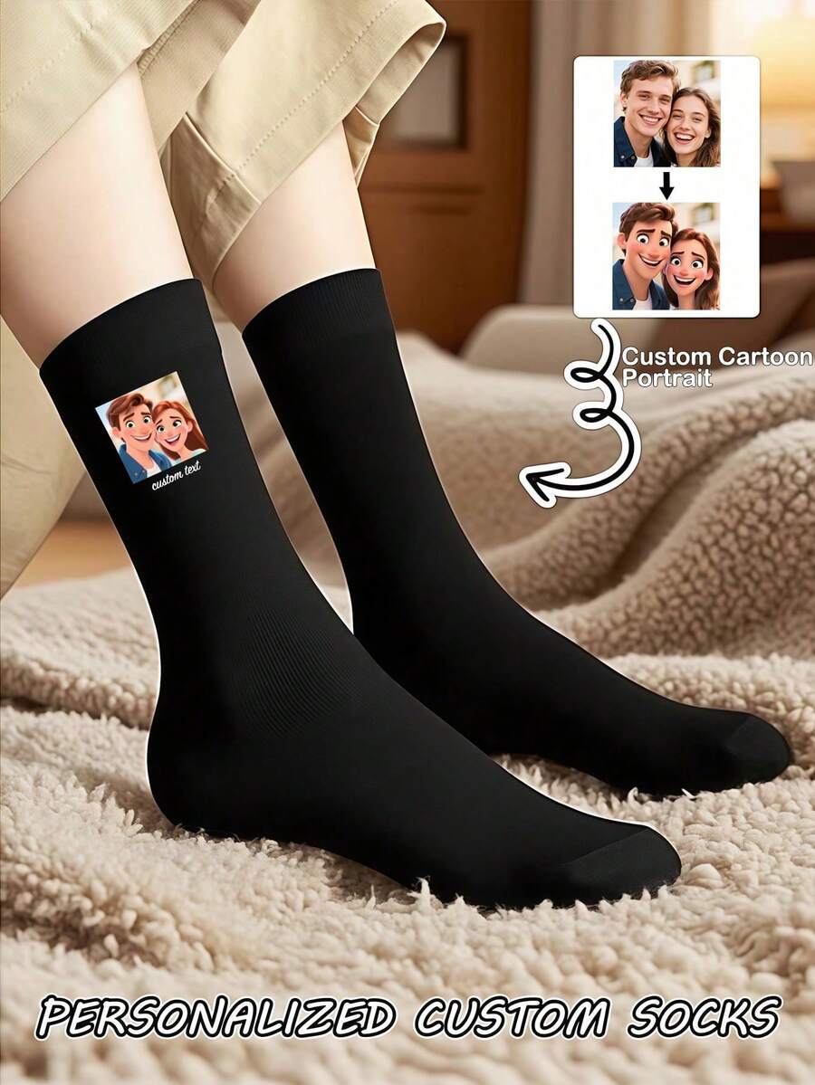 Customized Man's Socks – Come With A Range Of Colors, Photos And Styles ...