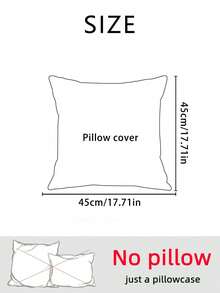 1 pezzo Federa per cuscino in peluche a forma di albero di Natale, senza inserto per cuscino, motivo albero di Natale, 45 x 45 cm, in tessuto di ciniglia, morbida e confortevole per divano, soggiorno, camera da letto, auto, ufficio, hotel, federa decorativa, regalo di Natale perfetto per famiglia e amici - Verde - Visualizzare 2