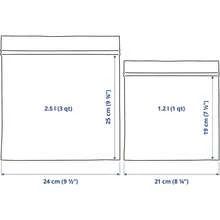 50  Resealable Bags (ISTAD) - GREY - Ziplock - Food Freezer Sandwich Bags - 25 X 1.2L + 25 X 2.5L …