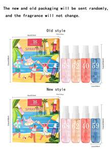1pc/3pcs/4pcs/5pcs 40ml Brazilian Collection Spray Mist With Gift Box, Limit Edition Aromatherapy Indoor, Outdoor Air Freshener Fragrance Multi-Layered Heightened State Of Bliss Spray With Long Lasting Natural Fresh Charming Essentials, Releasing Elegant Janeiro Vanilla Coconut Floral Fruity Citrus Wood Aquatic Ocean Sea Scent For Dating, Party, Gathering, Traveling, Holiday, Home, Hotel, Office, Ideal Gift For Family, Relatives And Friends - 多種香型 - 查看 15