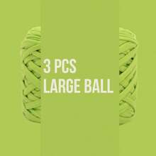 66色1支/2支/3支装T恤纱线，梭织针织纱线，适用于钩编和编织包袋、靠垫、玩偶、手工钩编项目 - 多色 - 查看 120