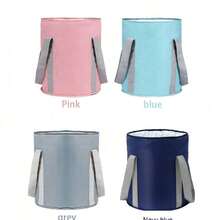 1pc Foldable Home Use 5-Layer Insulated Foot Bath Tub - Multicolor - View 10