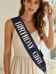 Birthday Sash, Women's Birthday Sash Suitable For Birthday Party, Birthday Sash Small Gift , Perfect For Birthday Celebrations, Birthday Party