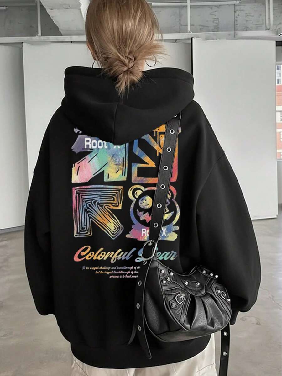 Women Sweatshirts - Black - View 1