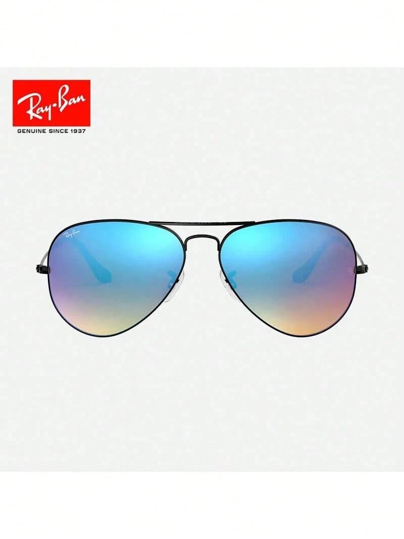 Ray Ban 太陽眼鏡RB3025 002/4O太陽眼鏡蛤飛行員系列 反光鏡面系列墨鏡 - 黑色 - 查看 1