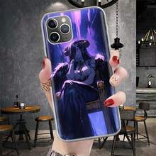 Albedo Overlord Anime Soft Phone Case Cover Compatible With  11 17 Air 16E 16 Pro Max 15 + 14 Plus 13 Mini 12 Apple 7 SE 8 Fundas Coque Case, Cover Compatible With  17 Case,  17 Pro Case,  17 Pro Max Case - YA805-9 - 查看 6