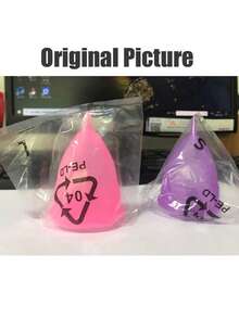 3 Pieces Set Menstrual Cup Medical Grade Silicone Women Period Cups Coppetta Mestruale Coupe Feminine Hygiene Menstrual Disc For Collect Menstruation - Multicolor - View 7