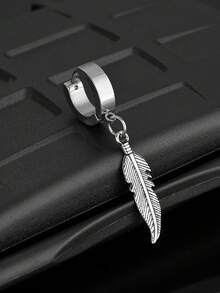 1 对不锈钢安全别针耳环，男女通用设计 - 別針耳墜 - 查看 11