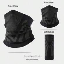 1pc, Winter Cycling Neck Warmer, Outdoor, Mountaineering, Skiing, Windproof, Thick, Warm, Neck Guard, Sports, Motorbike Helmet