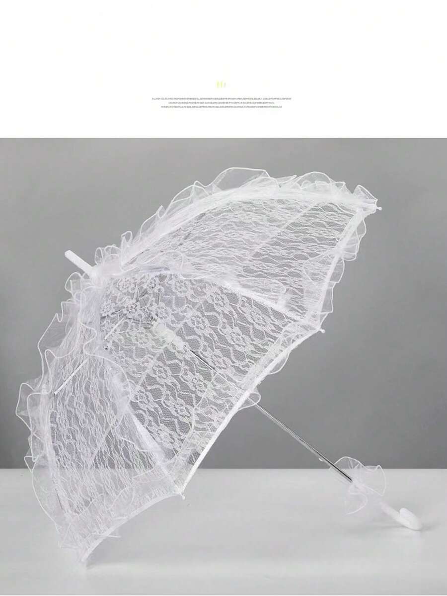 Ô che nắng cưới thủ công, ô che nắng ren kiểu phương Tây, ô che nắng dùng làm đạo cụ khiêu vũ, ô che nắng cho studio chụp ảnh cưới. - Nhiều màu - Xem 1
