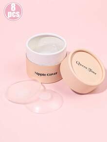 TSLBNRIO 8/12/16/22pcs Silicone Gift Box Transparent Nipple Covers, Non-Slip, Prevent Nipple Protrusion, Invisible Breast Pads, Pasties, Strapless Bras, Adhesive Bras, Seamless, Suitable For Wedding, Work Attire, Dresses, Swimwear, Bikini, Strapless, Evening Gowns, Washable And Reusable - Multicolor - View 10