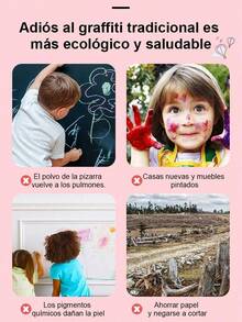 1/20 cosas de niños con dinamismo XieZiBan LCD - 8.5  reutilizables y borrando graffiti, azul, rojo, verde, rosa, ideal para niños de 3 a 8 años juguetes educativos, ideal para fiestas de cumpleaños y regalos, pintura, creativo y jugar tiempo tabletas de color | salvo para los jóvenes - Multicolor - Ver 6