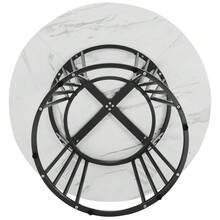 Dining Tables - Black + MDF - View 9