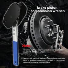 Car Ratchet Brake Piston Single Twin Quad Pistons Install Tool Brake Caliper Wrench Caliper Spreader Tool Press